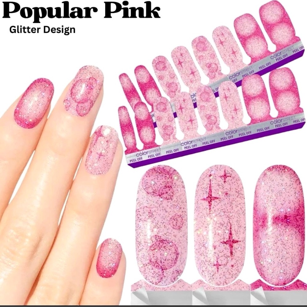 COLOR STREET Popular Pink 2025 RARE HTF Set Wicked-Inspired | New In Package